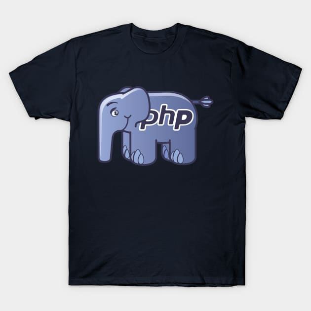 PHP ElePHPant Logo T-Shirt by vladocar